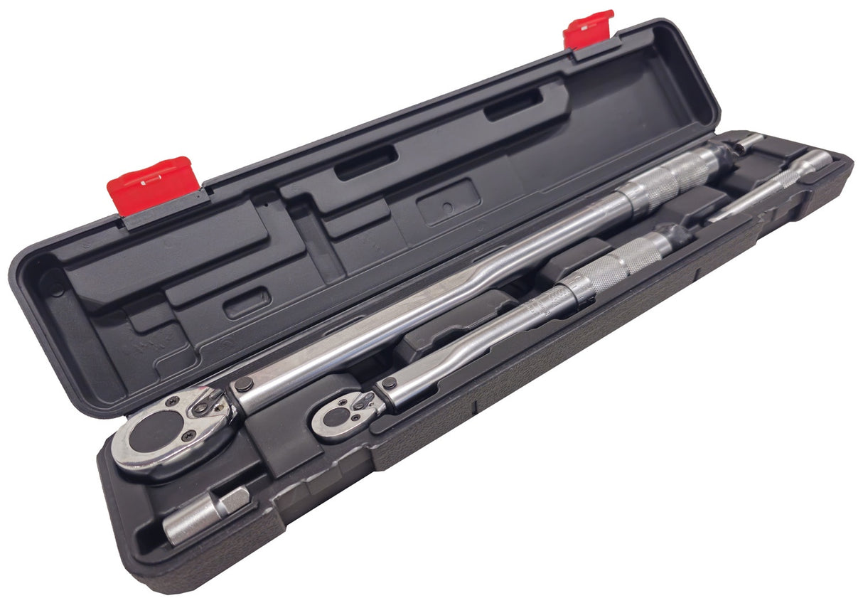 SET OF TORQUE WRENCHES | 6.3 MM (1/4") / 12.5 MM (1/2") | 5 PCS. (TW1412)