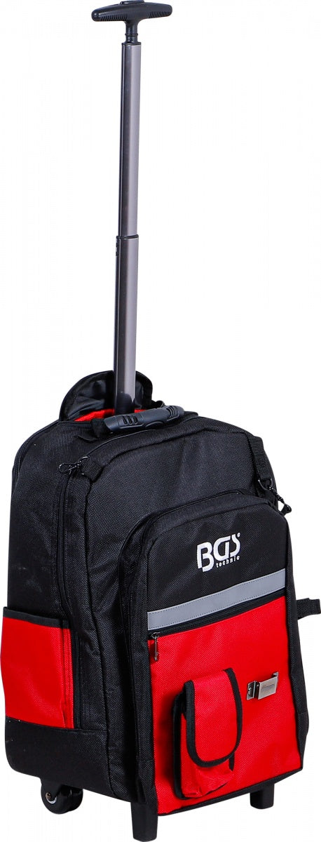 TOOL KIT IN BACKPACK WITH WHEELS AND TELESCOPIC HANDLE | VDE | 27 PCS (3348)