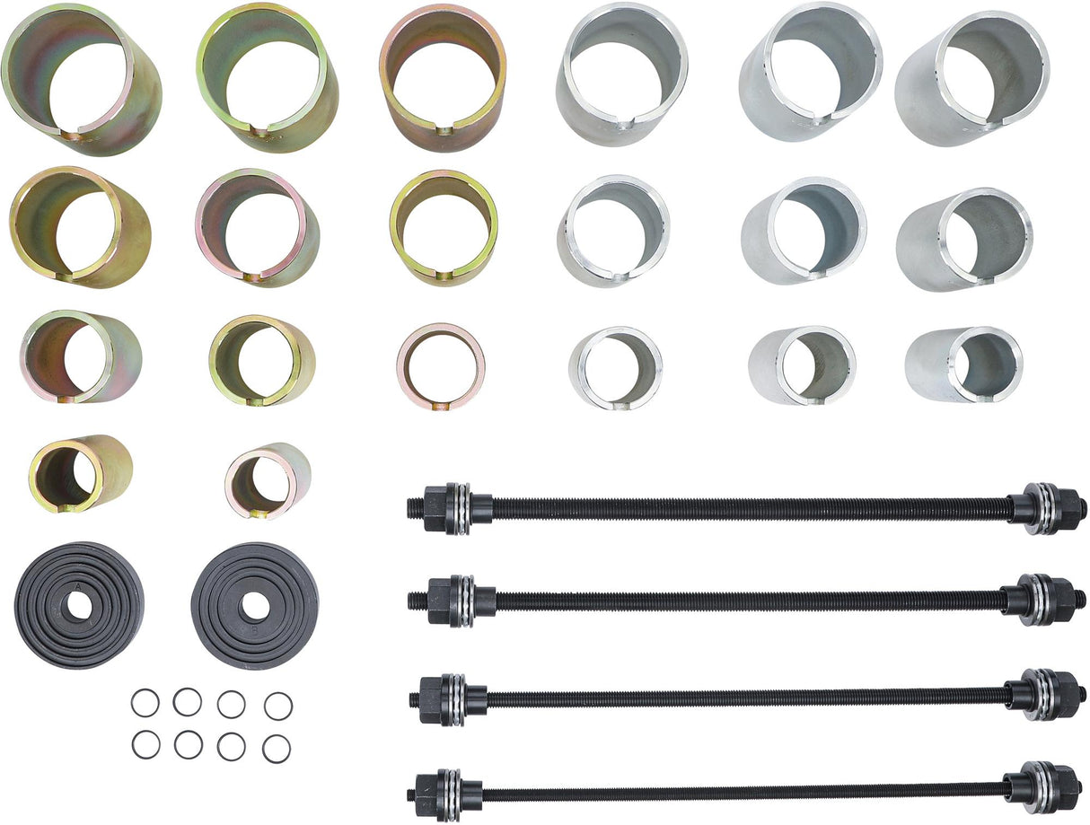 PULL AND PRESS SLEEVE KIT | WITH 4 SPINDLES | 26 PCS. (67302)