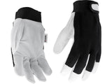 LEATHER ASSEMBLY GLOVES SIZE 9 BLACK (YT-746391)