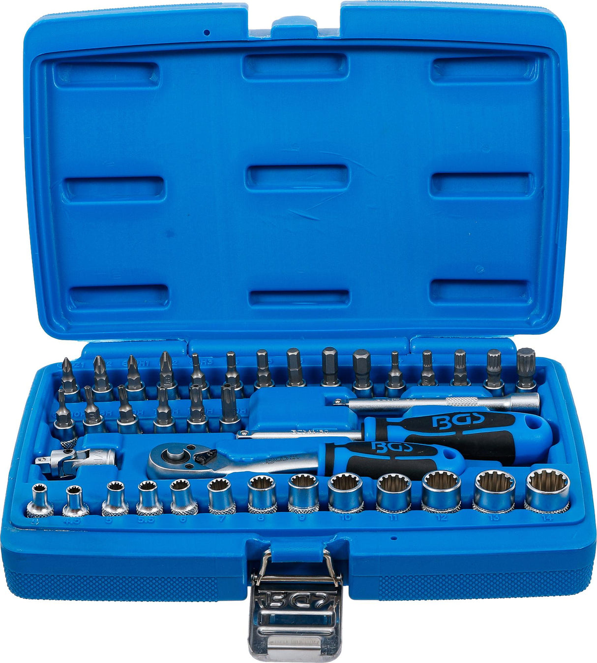 SOCKET SET, GEAR LOCK | 6.3 MM (1/4") DRIVE | 38 PCS. (2151)