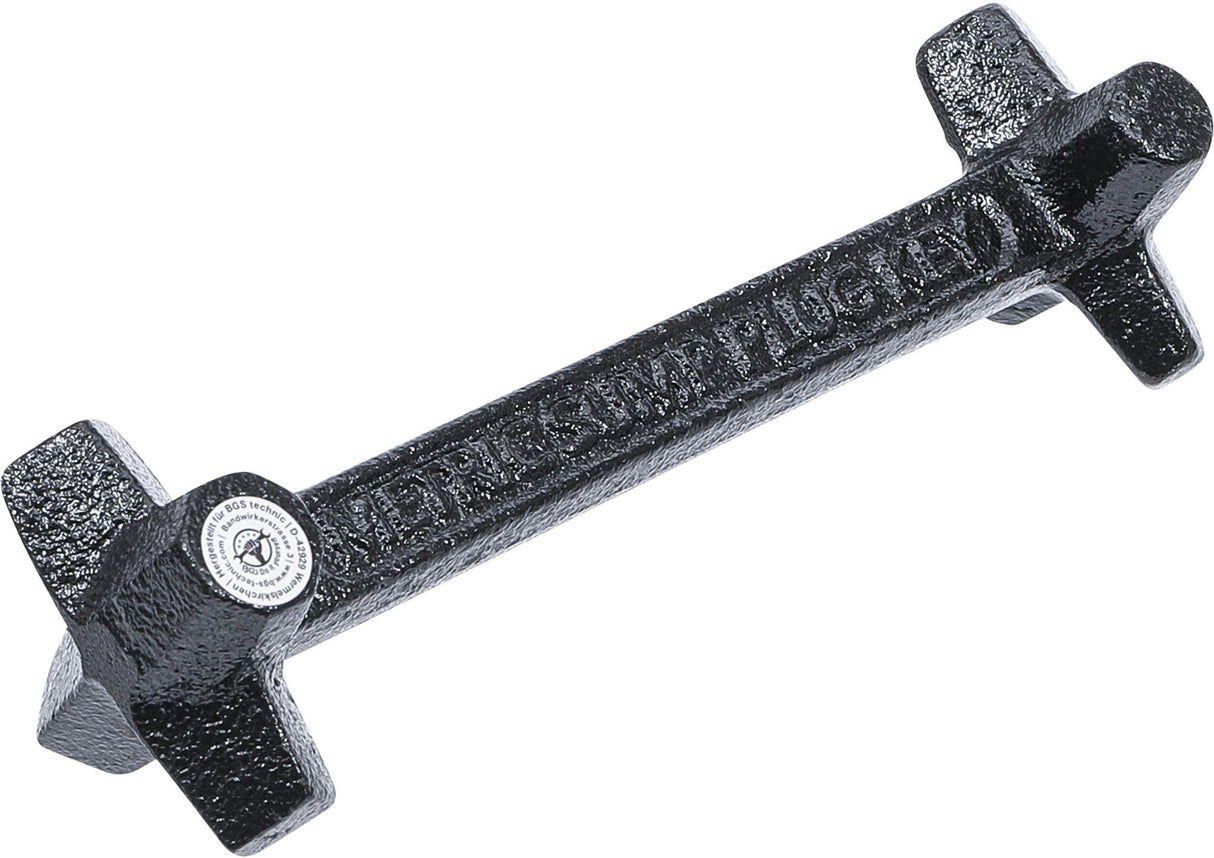 SUMP PLUG KEY | 8 SIZES | SQUARE, HEXAGON 10 - 17 MM (1000)