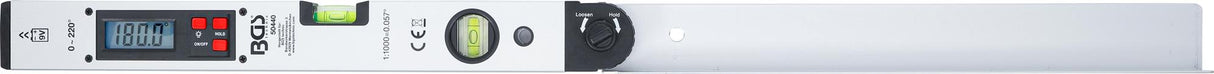 DIGITAL LCD PROTRACTOR WITH LEVEL | 450 MM (50440)