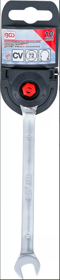 RATCHET COMBINATION WRENCH | REVERSIBLE | 10 MM (6610)