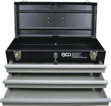 METAL TOOL CASE, EMPTY | 3 DRAWERS (3312)
