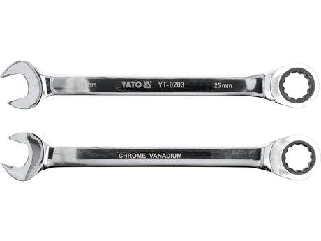 COMBINATION RATCHET WRENCH | 25 MM (YT-0203)