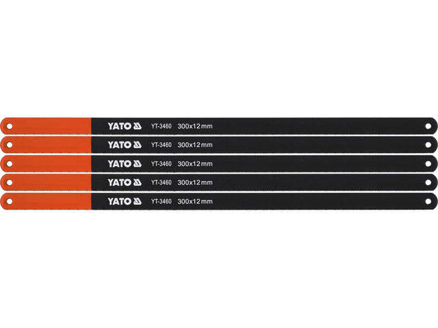 HACKSAW FRAME BLADE | 300 MM | 5 PCS (YT-3460)