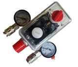 COMPRESSOR REGULATOR WITH PRESSURE SWITCH AND PRESSURE GAUGES | 380V (SK10679B)