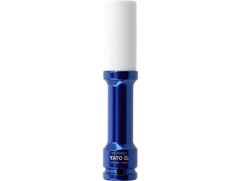 WHEEL NUT SOCKET 17MM LONG (YT-10591)
