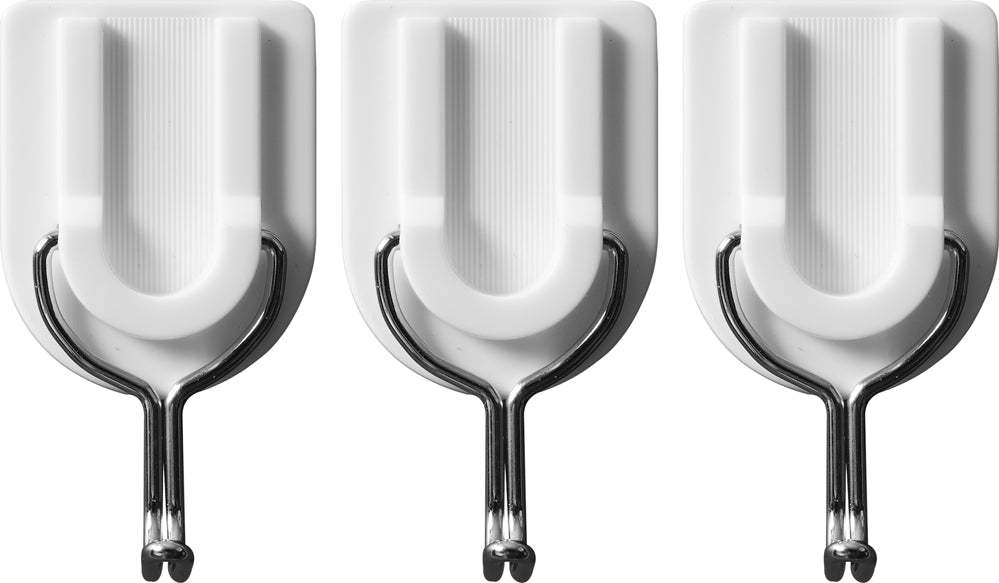 SELF-ADHESIVE HANGING HOOKS 3PCS (74752)