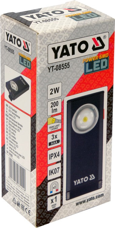 WORK LIGHT 200LM, 3XAAA (YT-08555)