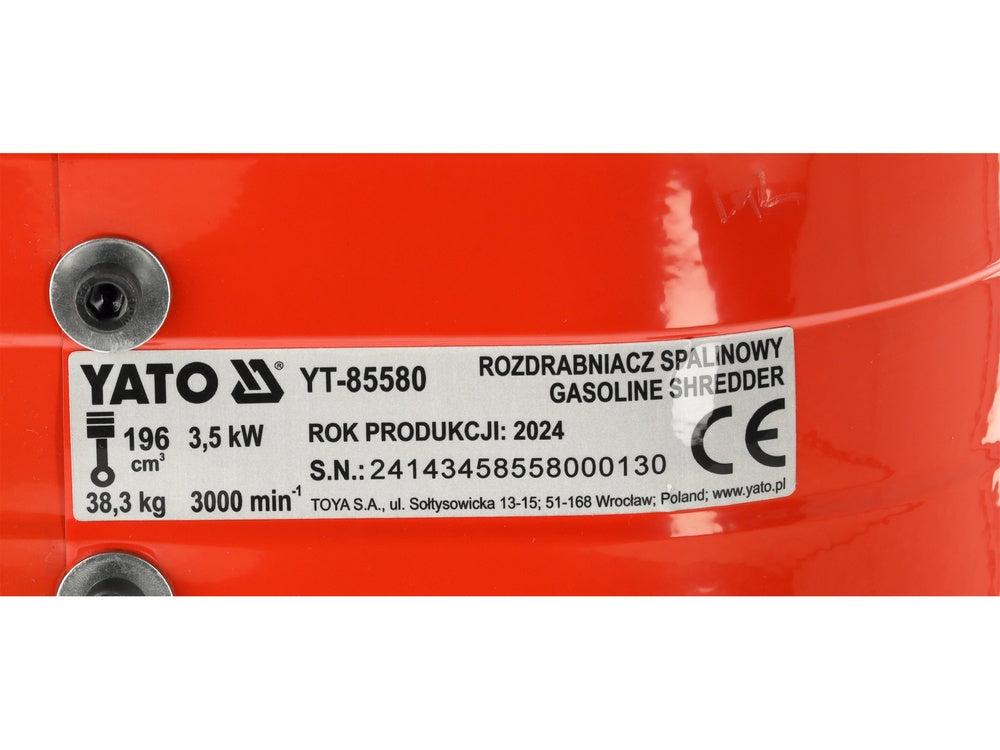 PETROL SHREDDER FOR 45 MM BRANCHES (YT-85580)