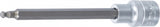 BIT SOCKET | LENGTH 140 MM | 12.5 MM (1/2") DRIVE | INTERNAL HEXAGON WITH BALL HEAD 5 MM (4258-5)