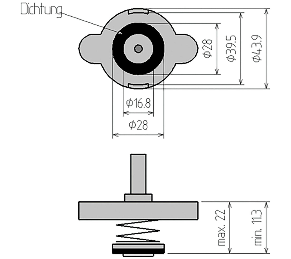 ADAPTOR NO. 4 FOR BGS 8027, 8098 | FOR FORD, HONDA, HYUNDAI, LEXUS, MAZDA, MERCEDES-BENZ, MITSUBISHI, NISSAN, PEUGEOT, SUBARU, SUZUKI, TOYOTA (8027-4)