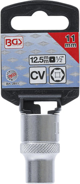 SOCKET, HEXAGON | 12.5 MM (1/2") DRIVE | 11 MM (2911)