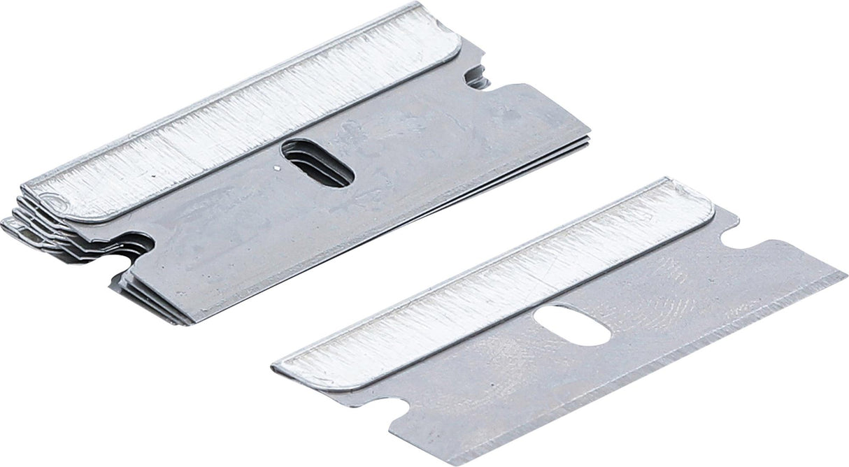 SPARE SCRAPER BLADES SET | STEEL | FOR BGS 70911 | 5 PCS. (70911-1)