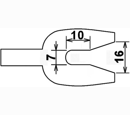 DOOR TRIM REMOVING TOOL | 235 MM (3104)