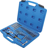 TAP AND DIE SET | INCH SIZES | 1/4" - 1/2" | 56 PCS. (70105)