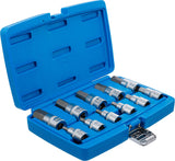 BIT SOCKET SET | 12.5 MM (1/2") DRIVE | INTERNAL HEXAGON 7/32" - 13/16" | INCH SIZES | 11 PCS. (5053)
