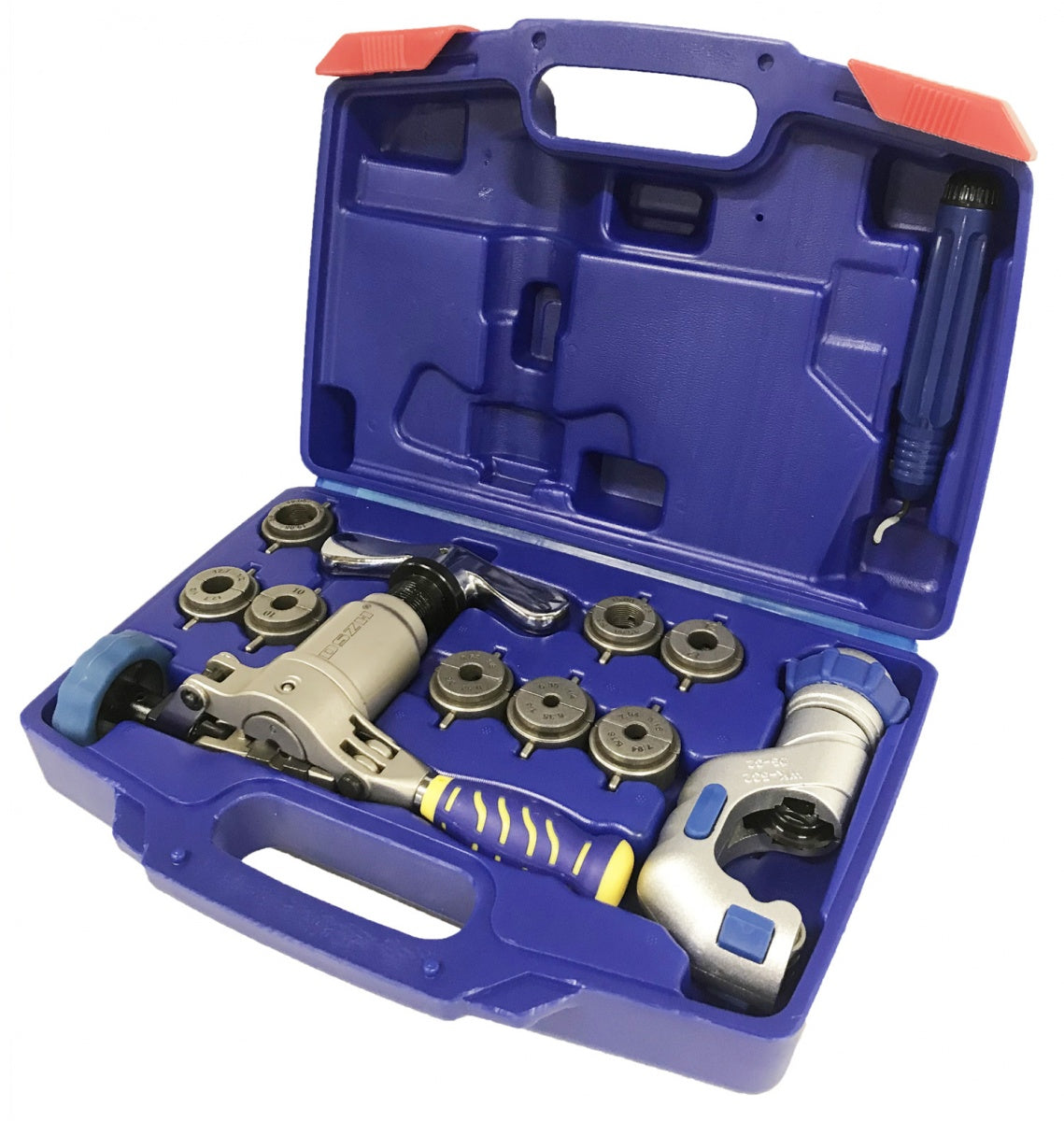 45 DEGREE ECCENTRIC CONE TYPE FLARING SET WITH CUTTER (WK-519FT)
