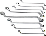 DOUBLE RING SPANNER SET | OFFSET | 6 X 7 - 20 X 22 MM | 8 PCS. (1213)