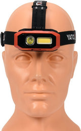 HEADLAMP 800LM RECHARG.,MOTION DETECTOR (YT-08594)