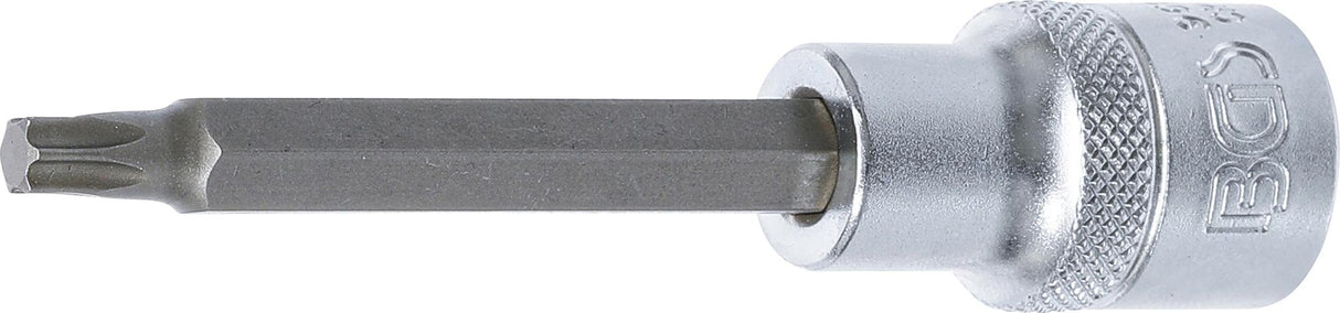 BIT SOCKET | LENGTH 100 MM | 12,5 MM (1/2") DRIVE | T-STAR (FOR TORX) T35 (9628)