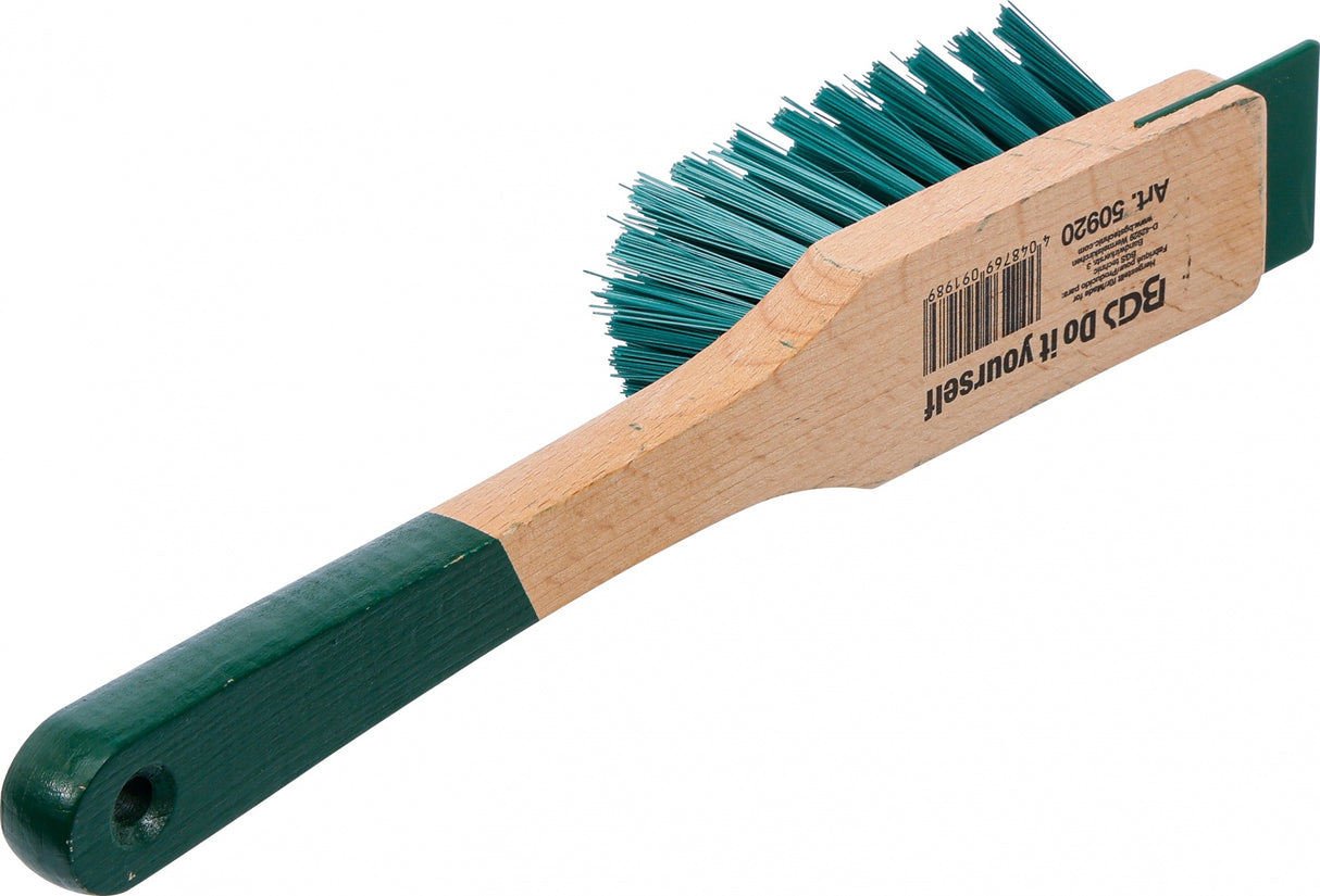 LAWNMOWER BRUSH 300 MM | WITH SCRAPER (50920)
