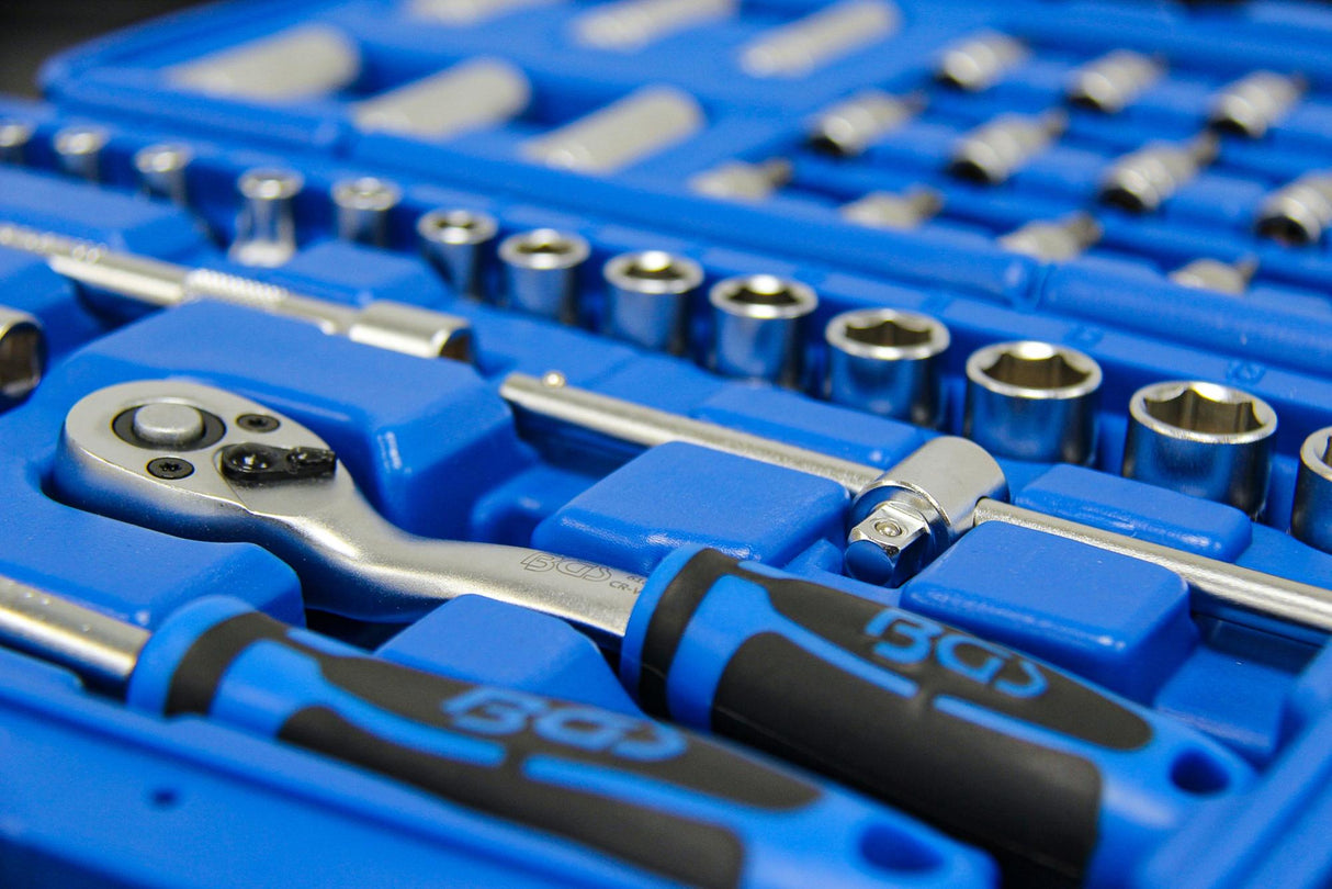 SOCKET SET, GEAR LOCK | 6.3 MM (1/4") DRIVE | 38 PCS. (2151)
