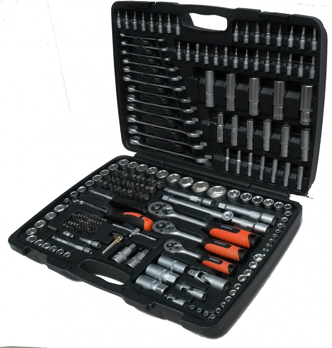TOOL SET | 6.3 MM (1/4") / 10 MM (3/8") / 12.5 MM (1/2") | 216 PCS. (KR121216A)