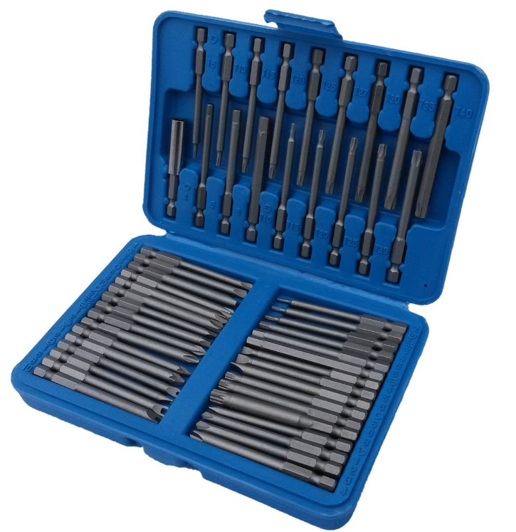 LONG BIT SET CR-V, 50 PCS. (H38656)
