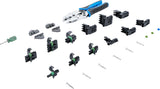 CRIMPING PLIERS SET WITH WATERPROOF CONNECTOR PARTS | 220 PCS. (9097)