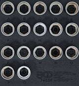 TOOL TRAY 1/6: RIM LOCK SOCKET SET FOR LAND ROVER | 17 PCS. (74556)