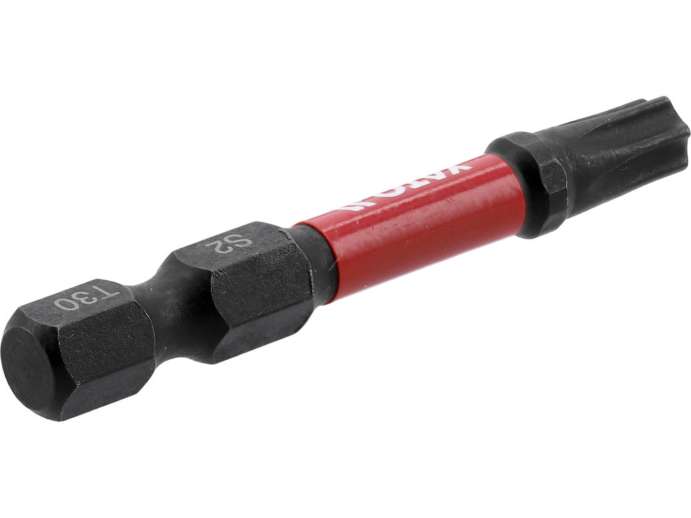 IMPACT SCREWDRIVER BITS 1/4 50MM T30 2PC (YT-78056)