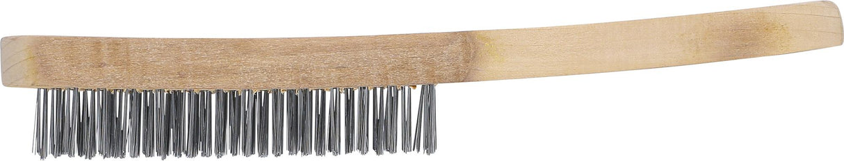 HANDHELD BRUSH | STEEL WIRE | 5-ROWS | 300 MM (3073)