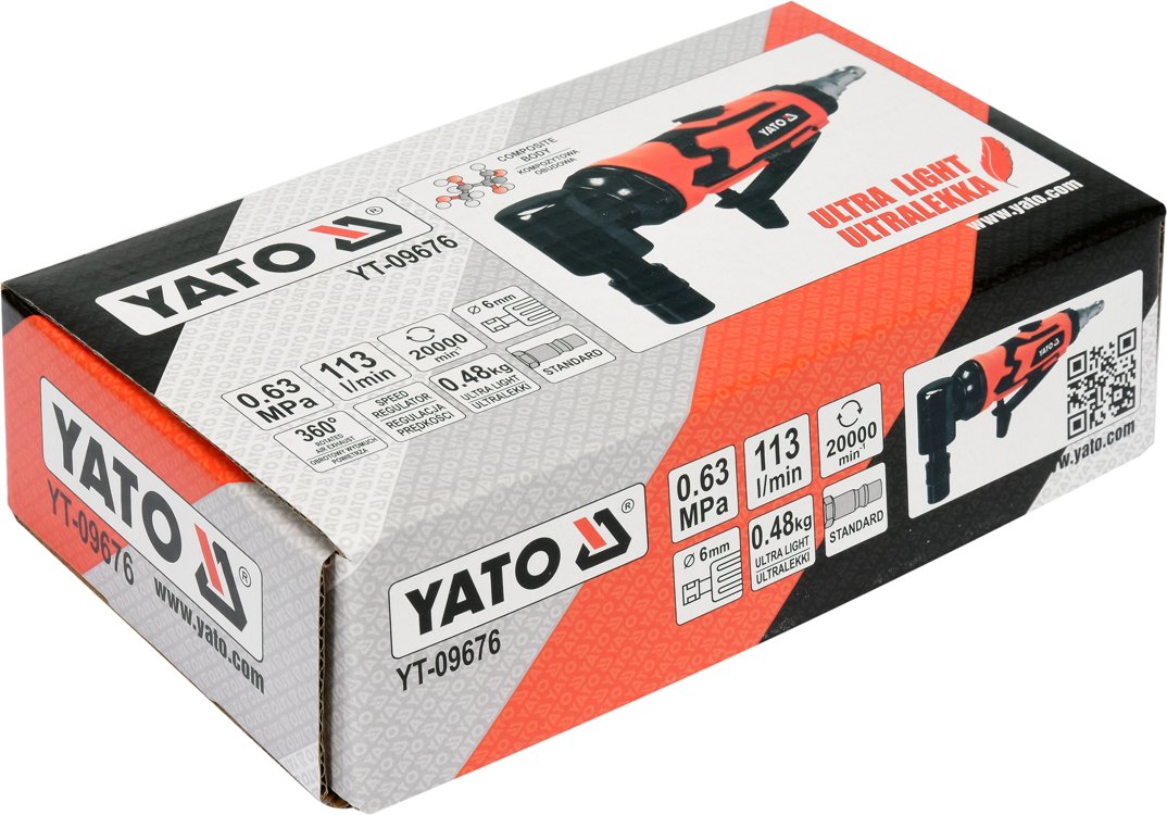 AIR ANGLE DIE GRINDER COMPOSITE BODY (YT-09676)