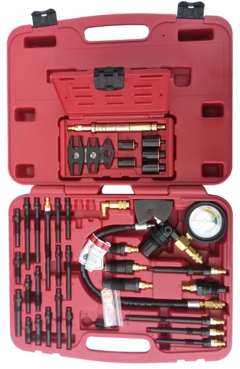 DIESEL AND CYLINDER LEAKAGE TESTER WITH ADAPTERS "STAHLBERG" (HA1706)