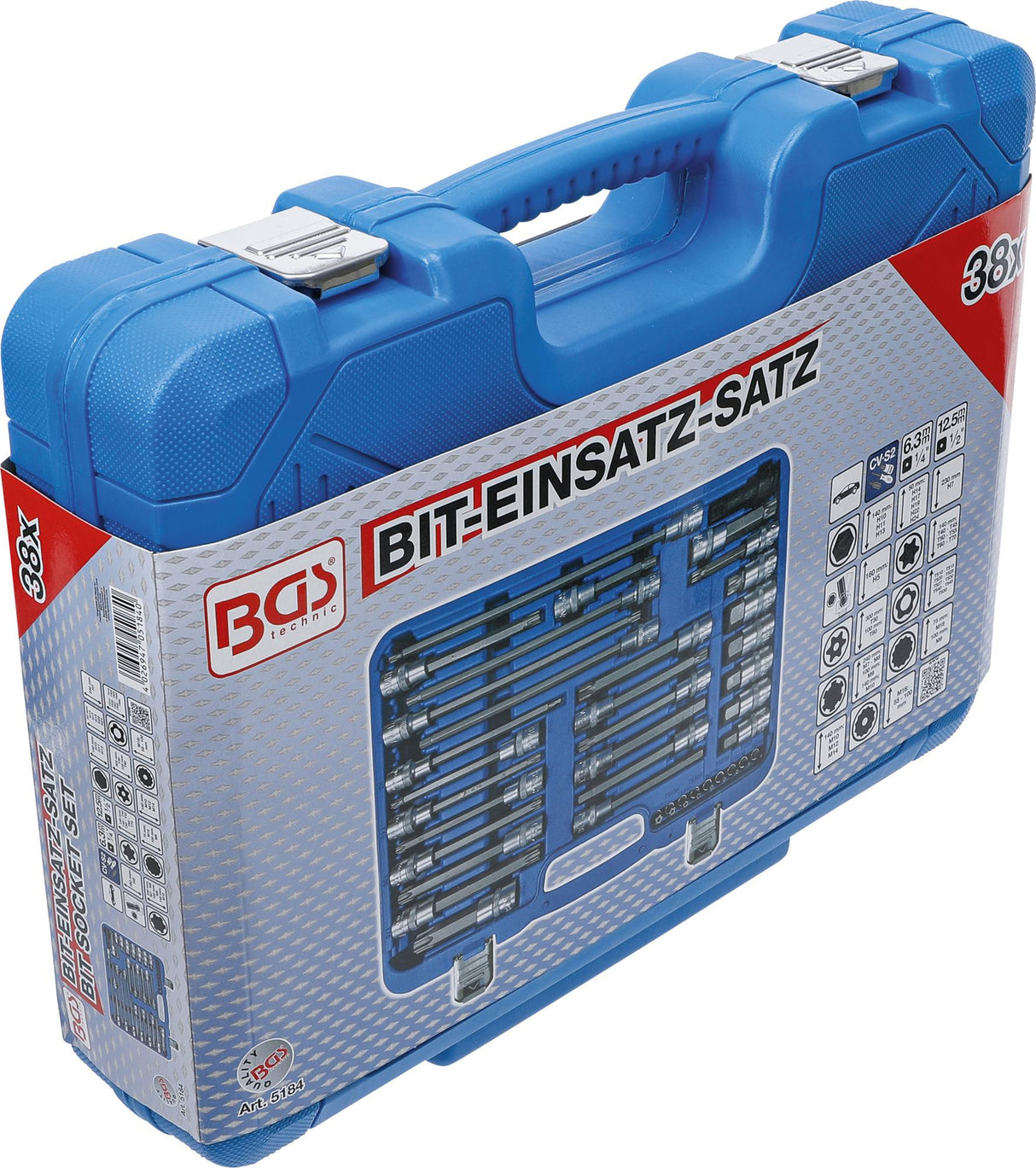BIT SOCKET SET | SPECIAL AUTOMOTIVE SIZES | 38 PCS. (5184)