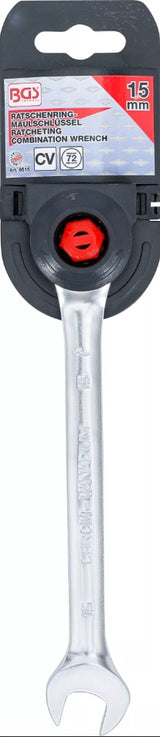 RATCHET COMBINATION WRENCH | 15 MM (6515)