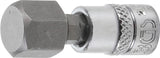 BIT SOCKET | 6.3 MM (1/4") DRIVE | INTERNAL HEXAGON 12 MM (2161-12)