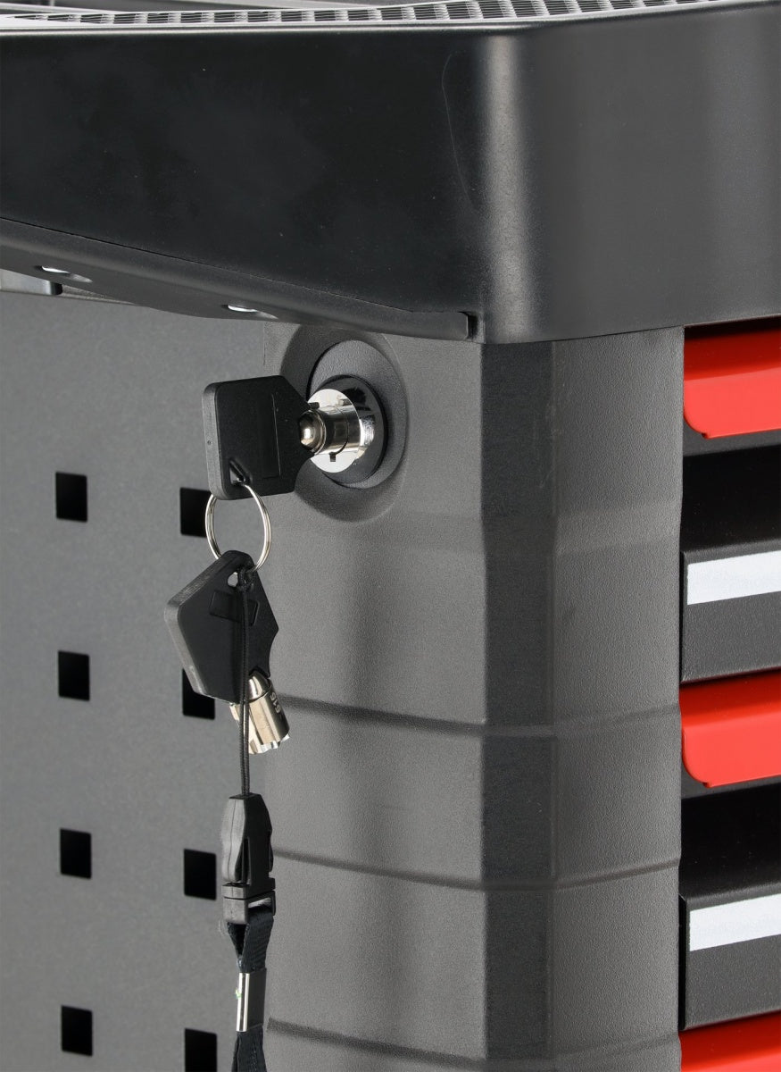 TOOL CABINET ON WHEELS | 7 DRAWERS (YT-09034)