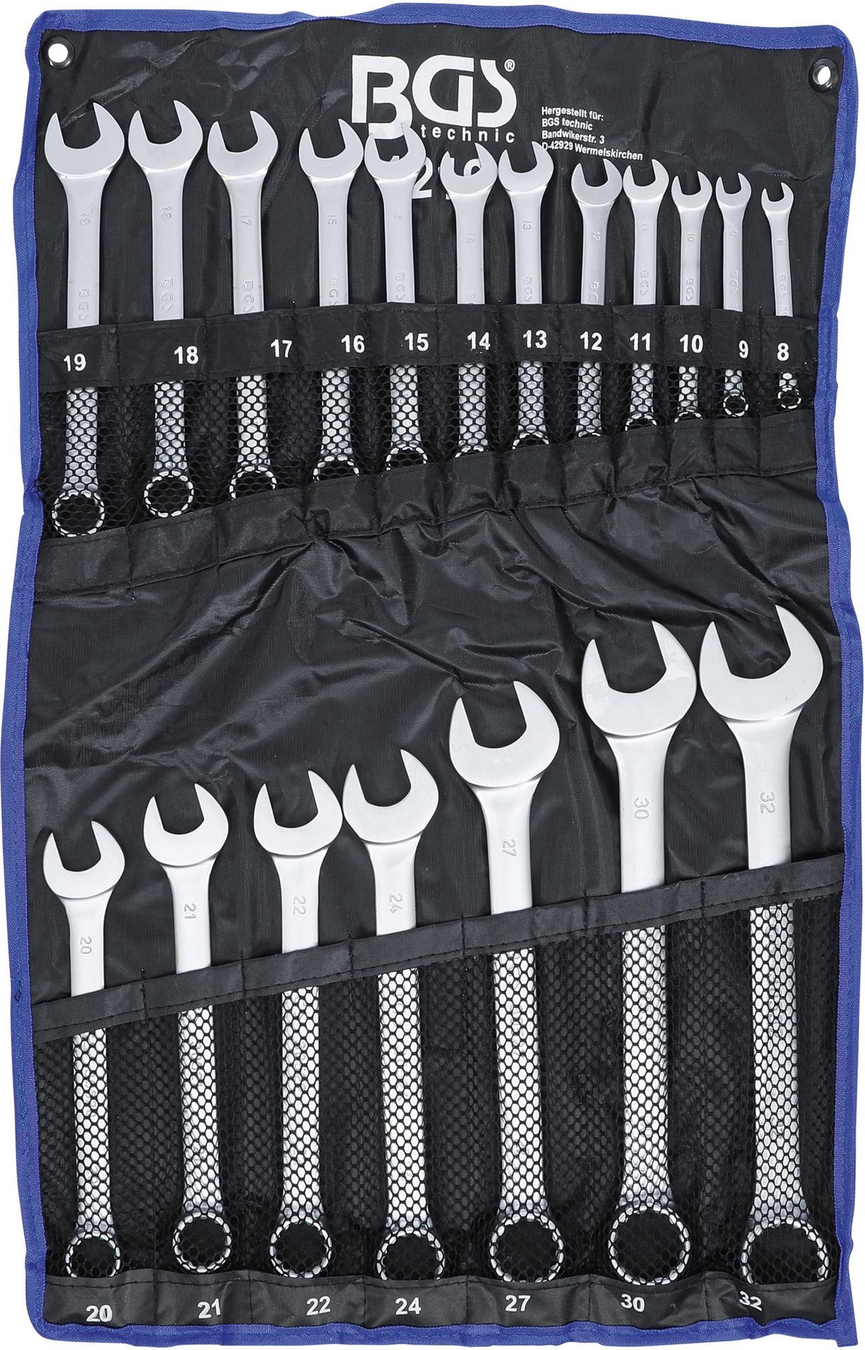 COMBINATION SPANNER SET | 8 - 32 MM | 19 PCS. (1219)