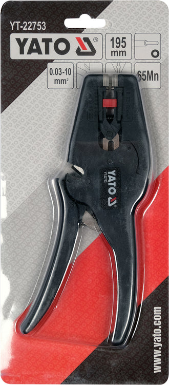 AUTOMATIC WIRE STRIPPER 0.03-10 MM2 (YT-22753)