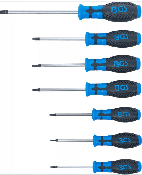 SCREWDRIVER SET | T-STAR (FOR TORX) T10 - T40 | 7 PCS. (7846)
