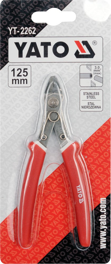SMALL WIRE CUTTER INOX 125MM (YT-2262)