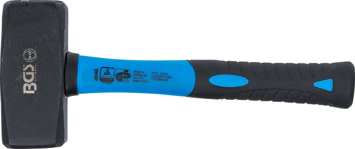 STONING HAMMER | FIBREGLAS SHAFT | DIN 6475 | 2000 G (3846)