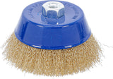 WIRE CUP BRUSH | M14 X 2 DRIVE | Ø 125 MM X 75 MM (3988)