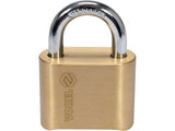 PADLOCK WITH 4-RING COMBINATION LOCK. (77612)