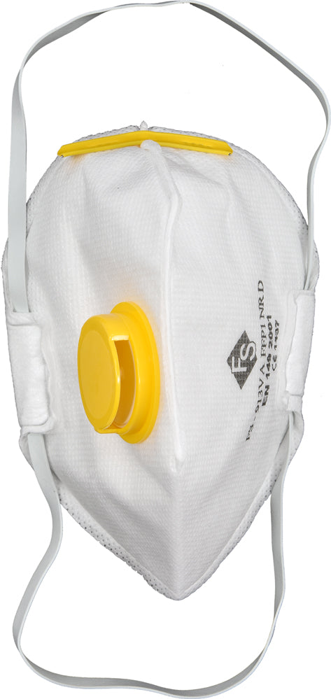 DISPOSABLE DUST MASKS W.VALVE CFY3V 5PCS (74543)