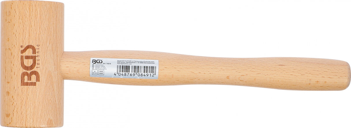 WOODEN MALLET | Ø 55 MM | 180 G (74519)